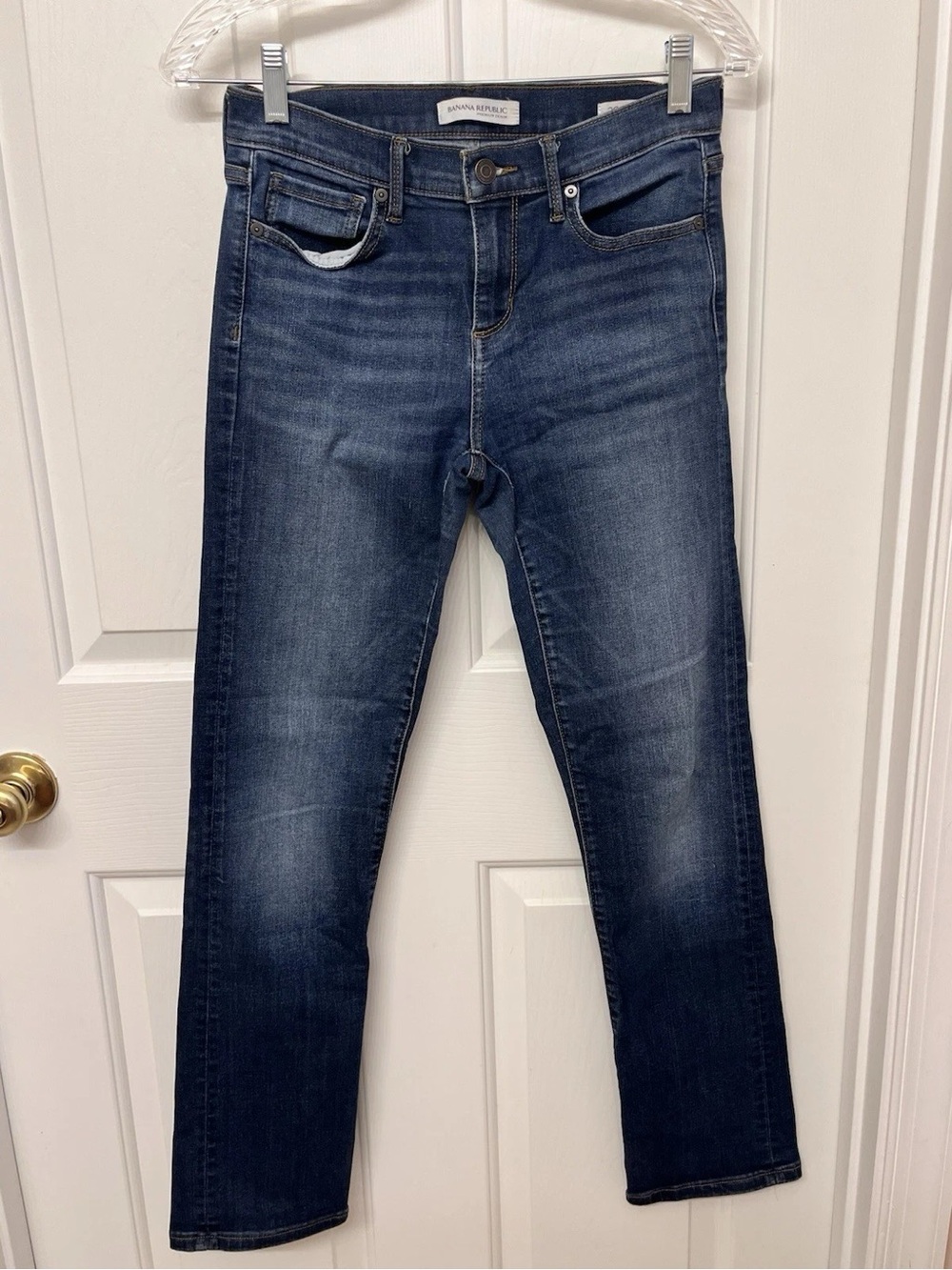 Banana Republic Women's Skinny Jeans — Dark Blue Wash